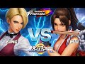 KOF KİNG VS MAİ Who Will Win The Fight Mugen Kof