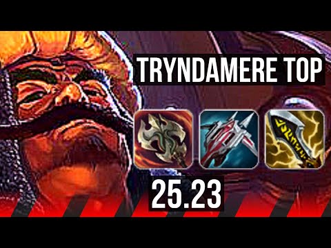 TRYNDAMERE vs DARIUS (TOP) | 11/2/8 | EUW Master | 25.23