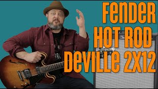 Video thumbnail for Best Pro Amp For Price? Fender Hot Rod Deville 2x12 60 watt by Marty Music