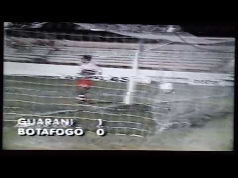GUARANI 1x0 BOTAFOGO-SP - Campeonato Paulista Série A1 1997 -(Gol)- Globo Esporte