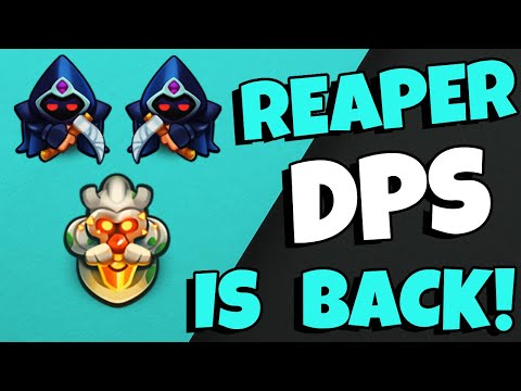 *NEW* Reaper DPS Is Back And Stronger Than Ever in Rush Royale (Knight Statue Edition)