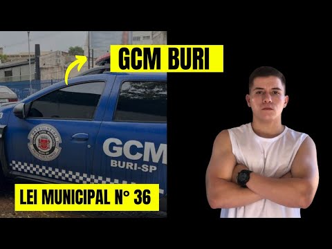 Lei Municipal N° 36 GCM Buri