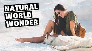 Travel vlog - Most Beautiful Place in Turkey? PAMUKKALE COTTON CASTLE