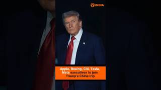 Trump Takes Wall Street and Tech Titans to Beijing