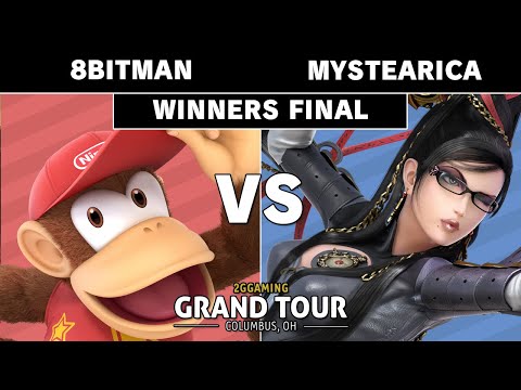 2GG GT Ohio - AMG | 8BitMan (Diddy Kong) VS Mystearica (Bayonetta) - Smash Ultimate - Winners Finals
