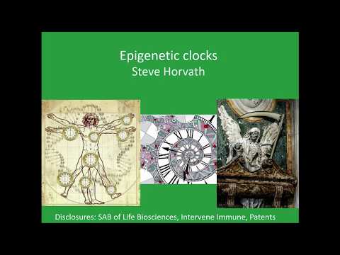 General Session I Epigentic Clocks