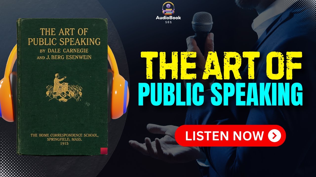 THE ART OF PUBLIC SPEAKING by Dale Carnegie Audiobook | Book Summary in English