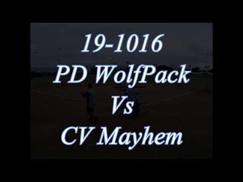 19-1016 PD Wolfpack Vs CV Mayhem