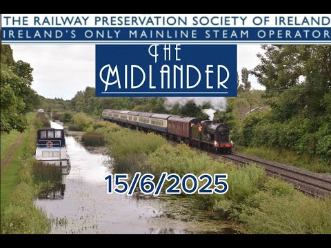 RPSI GNRI 131 on 'The Midlander' (Fathers day) Connolly to Maynooth 15/6/2025