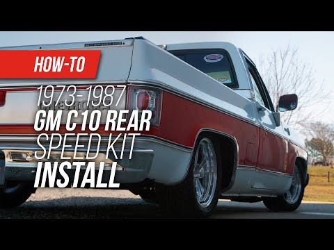 How To Install Detroit Speed 1973-87 C10 Rear Speed Kit