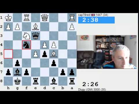 GM Max Dlugy plays Banter Blitz at ChessClub.com 2015-08-18