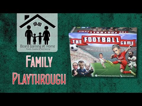 BoardGamingAtHome Family Playthrough of The Football Game