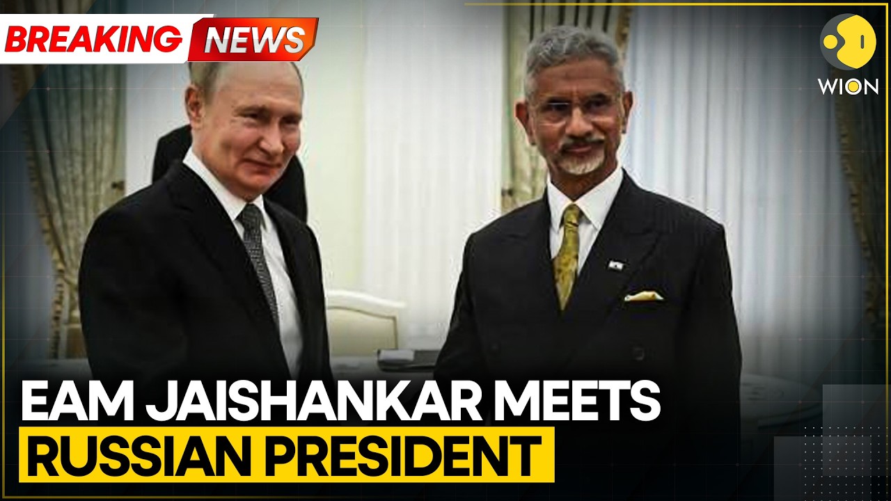 BREAKING: Jaishankar Meets Putin in Moscow Ahead of His Expected India Visit for BRICS | WION