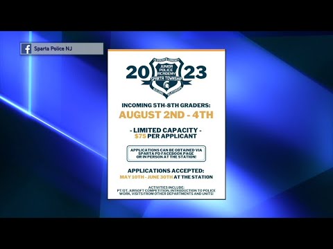 NJ Sparta’s Junior Police Academy