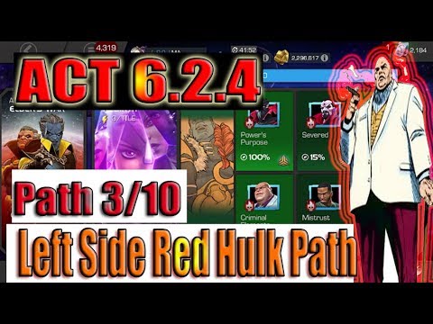 Act 6.2.4 Path 3/10 (Left Side Toward RedHulk) - Marvel Contest of Champions