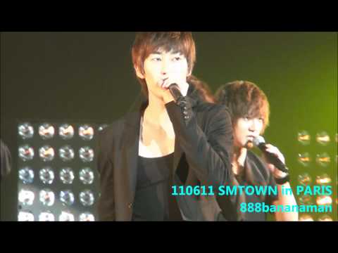 [fancam] 110611 SMTOWN in Paris Super Junior 『Sorry Sorry』 Forcus Sungmin