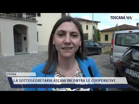 2022-05-25 PISTOIA - LA SOTTOSEGRETARIA ASCANI INCONTRA LE COOPERATIVE