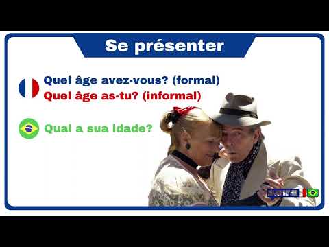 Como se apresentar em francês - se presenter en français