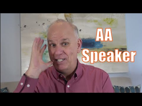 Speaking At A Alcoholics Anonymous,How Too ?