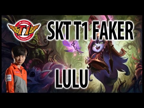 SKT Faker - Lulu mid vs. Twisted Fate - Patch 5.16 challenger solo queue (2015.08.28)