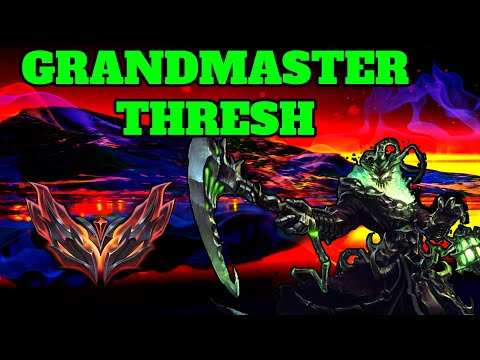 Grandmaster Thresh Game vs Soraka - League of Legends [FULL GAME]