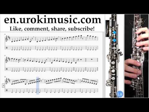 Oboe lessons Bon Jovi - Knockout Sheet Music Tutorial Part#1 um-352