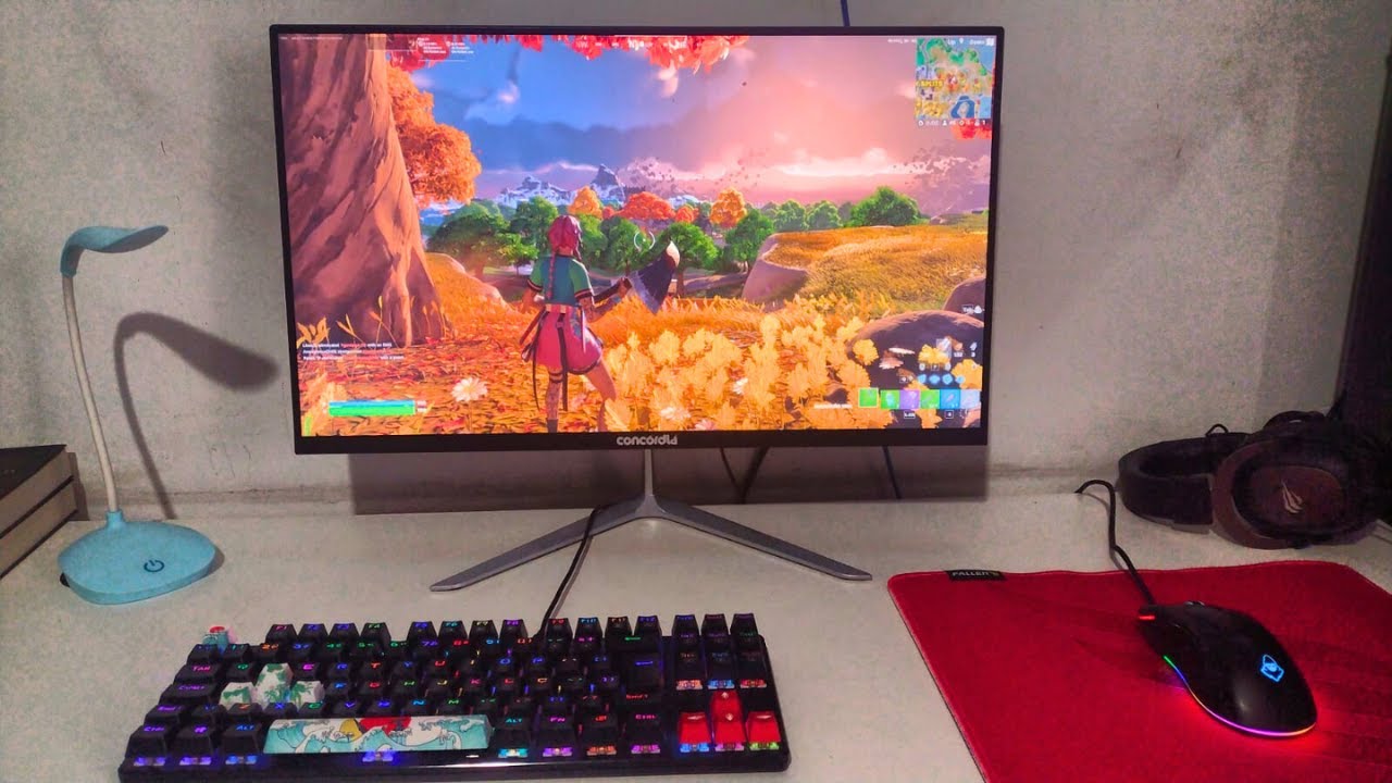 Unboxing e Review Monitor Concórdia R200s LED 165hz 1ms - Melhor Monitor custo benefício