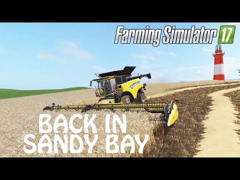 THE SANDY BAY IS SOON  TOTALLY HARVESTED in Farming Simulator 2017 | PS4 | Xbox One