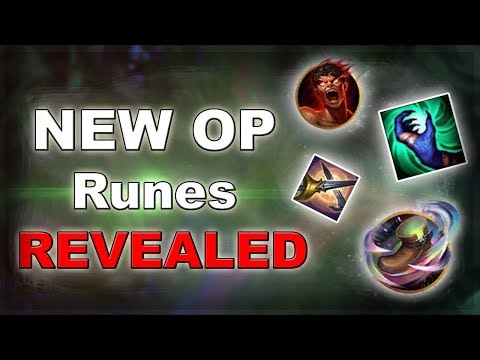 NEW RUNES RESTORING 15% HEALTH?FREE BOOTS??NEW OP Runes REVEALED! (League Of Legends Arabic)