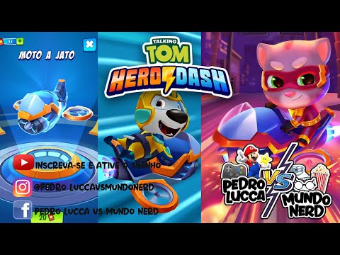NEW GADGET! Epic Jet Bike RACE – Talking Tom Hero Dash (GAME UPDATE)