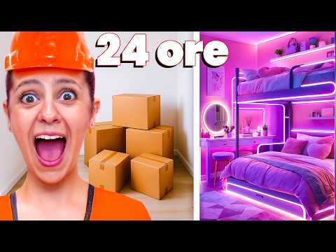 Trasformo la mia stanza in 24 ore! La nuova casa di Ninna🏠