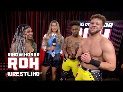 CRU Returns to ROH | Lio Rush & Action Andretti Welcome Lacey Lane | ROH TV 1/8/2026