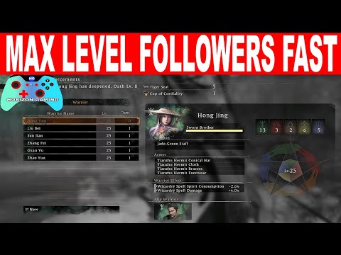 Wo Long How To Level Up Allies and Followers Fast - Best way to Max Oath bond level of your Allies