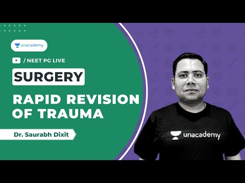 Rapid revision of Trauma | Surgery | Dr. Saurabh Dixit