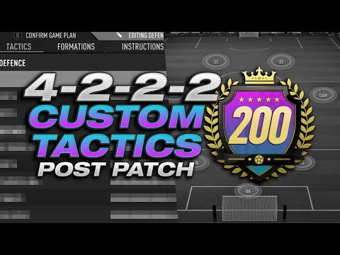 ** POST PATCH ** 30-0 TOP 100 BEST PRO 4222 CUSTOM TACTICS  - FIFA 21 ULTIMATE TEAM - META OP MARCH