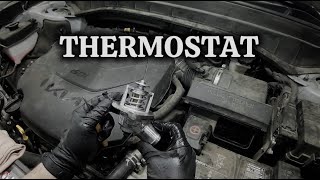 How to Replace E- Thermostat on  2020-2024 KIA TELLURIDE 3.8 GDI | DIY  @WrenchingRyan
