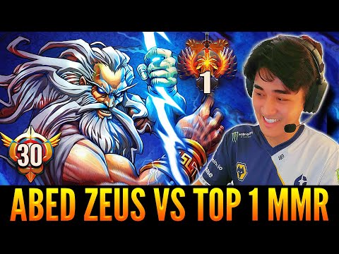 ABED With Zeus Facing The TOP 1 MMR WHISPER & Grandmaster Bloodseeker | Incredible Game To The End