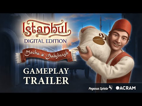 Istanbul: Digital Edition - Mocha & Baksheesh Gameplay Trailer - YouTube