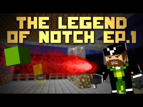 CavemanFilms - Minecraft: The Legend of Notch! Episode 1 - Aldor the Wizard!