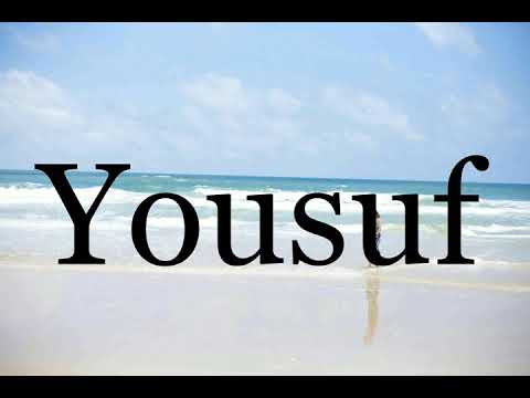 How To Pronounce Yousuf🌈🌈🌈🌈🌈🌈Pronunciation Of Yousuf