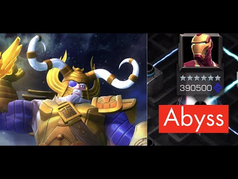 Odin Destroys Abyss Iron Man Without Armour Break