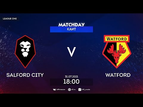 AFL21. England. League One. Day 10. Salford City - Watford