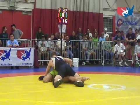 University Freestyle Final 74kg Match 1 - Jon Reader vs. Colt Sponseller