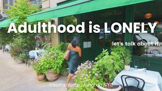 come eat lunch with me | vulnerable chit chat about adulthood in your 30's