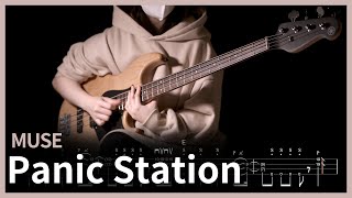 277. (Slap) MUSE - Panic Station 【★★★★☆】 (Bass Cover) | 베이스 악보[TAB]
