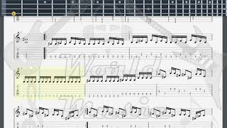 Helloween   Laudate Dominum GUITAR 1 TAB
