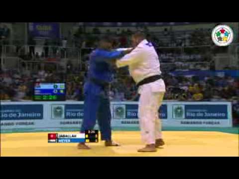 Judo World Championships Rio 2013  JABALLAH Faicel   MEYER Roy