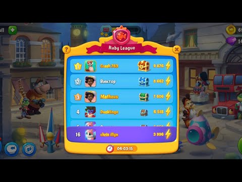 Fishdom Win Strikes Level 4320 - 4331, Got 16th Rank on Ruby League