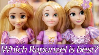 Which Rapunzel Doll is best? Mattel, Hasbro or Disney Store? Also comparing Flynn Rider AKA Eugene!