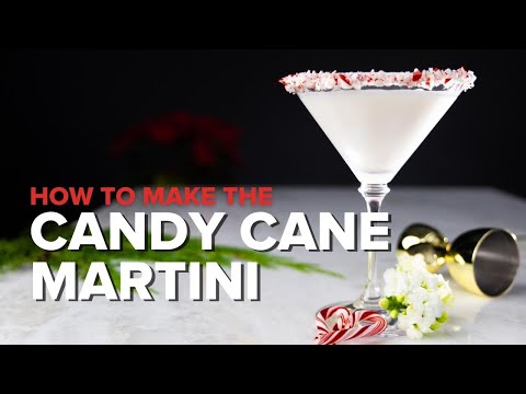 How to Make the Candy Cane Martini